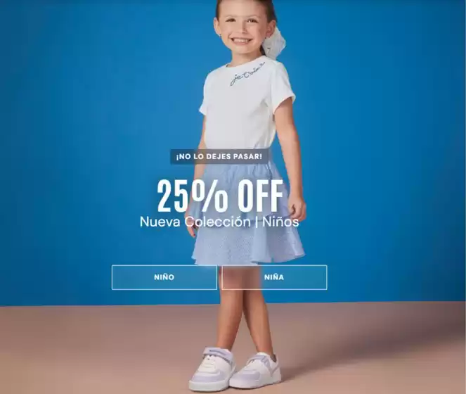Hasta 25% off