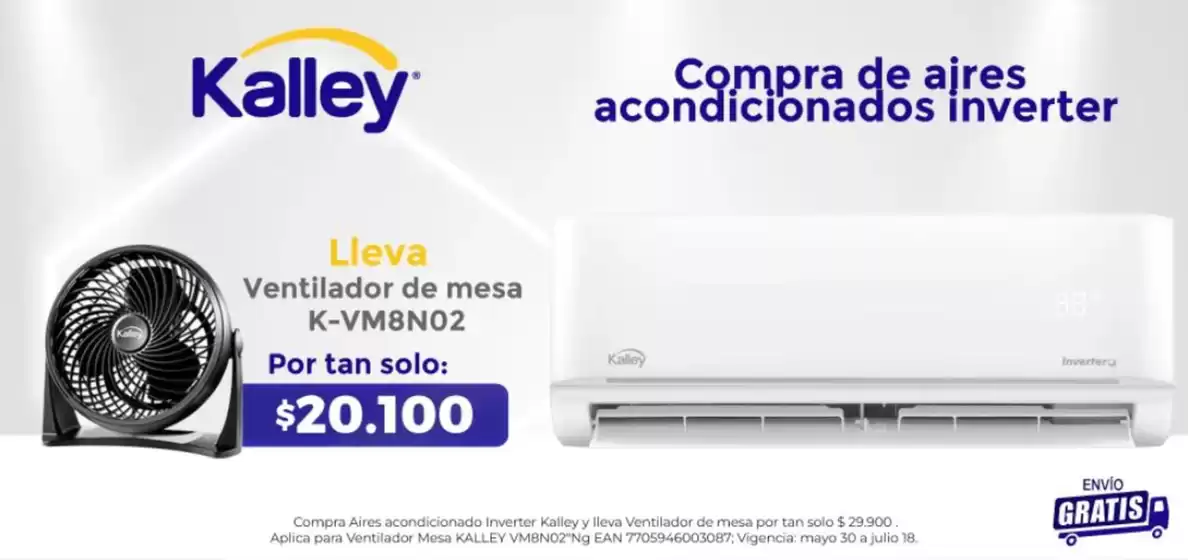 Compra de ajres acondicionados inverter