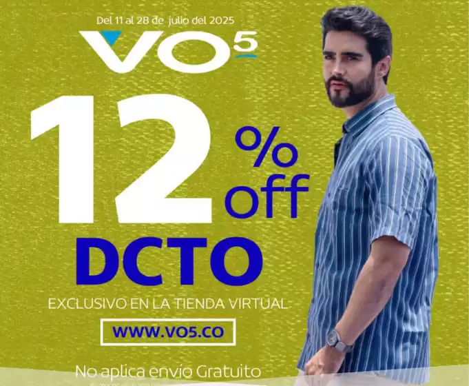 Hasta 12% off