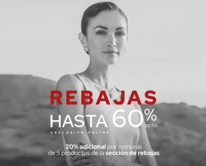 Hasta 60% off