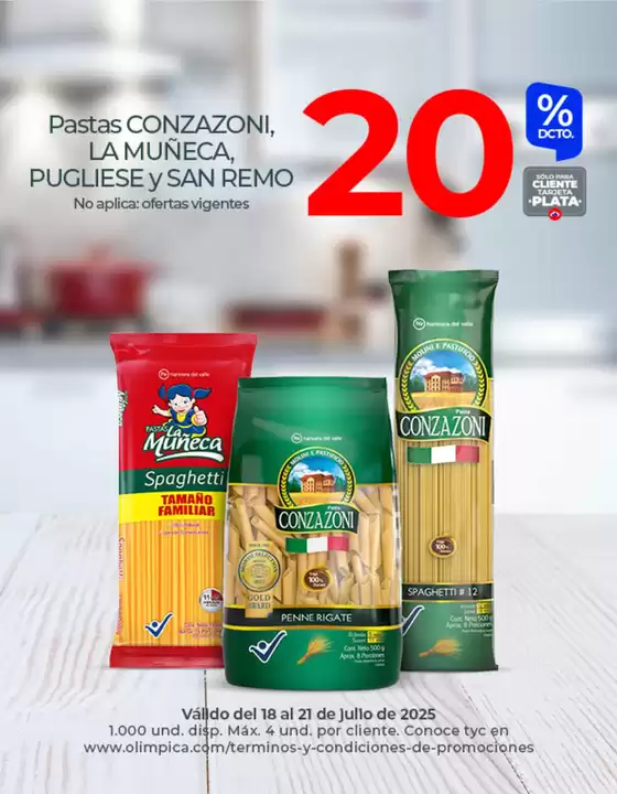 Catálogo Olímpica en Palmira | Ofertas y promociones actuales | 2025-07-18T00:00:00.000Z - 2025-07-21T00:00:00.000Z
