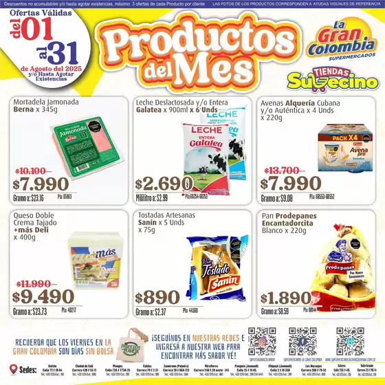 Excelente oferta para todos los clientes