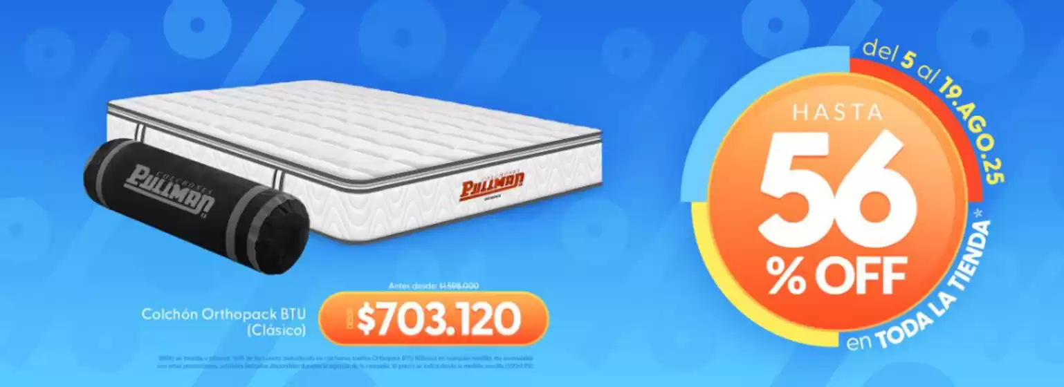 Hasta 56% off