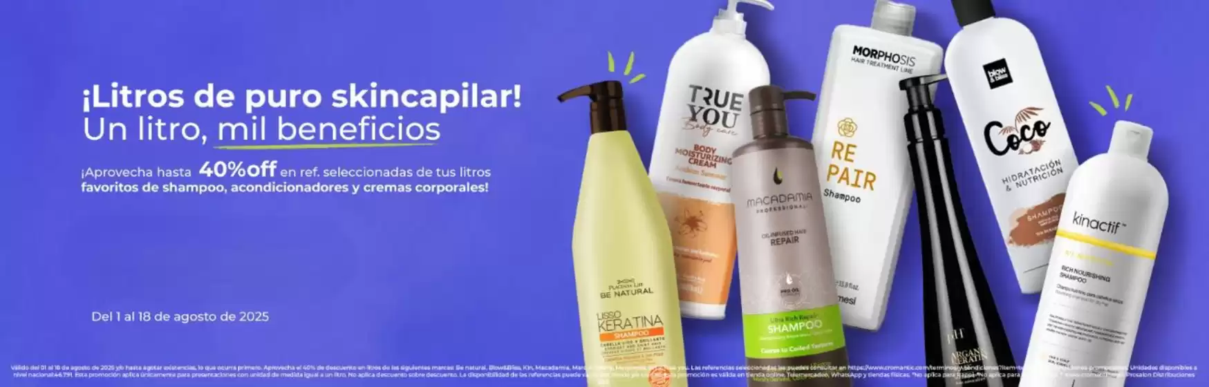 Hasta 40% off