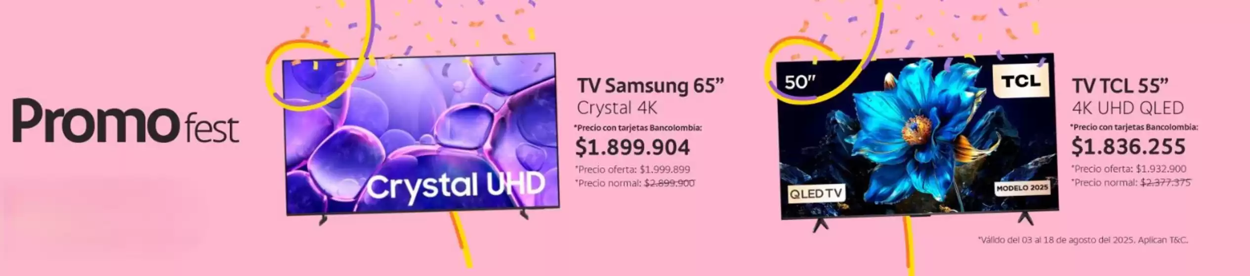 Catálogo Bancolombia en Medellín | Promo Fest | 2025-08-07T00:00:00.000Z - 2025-08-18T00:00:00.000Z