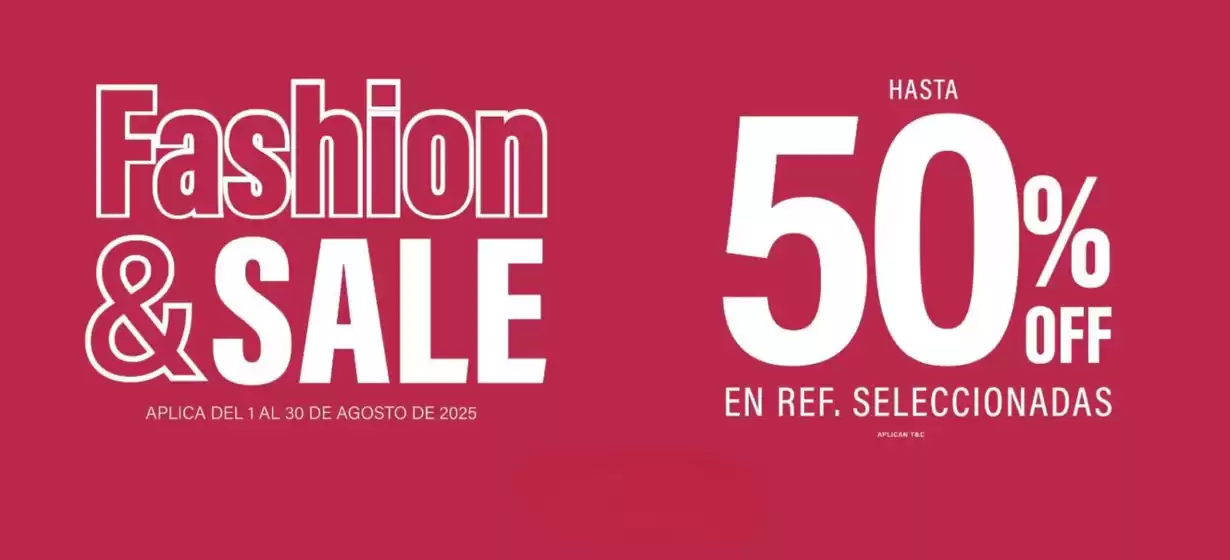 Hasta 50% off