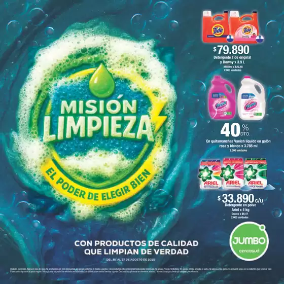 Catalogo mision limpieza 