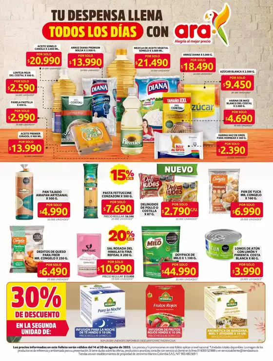 Ofertas principales para ahorradores