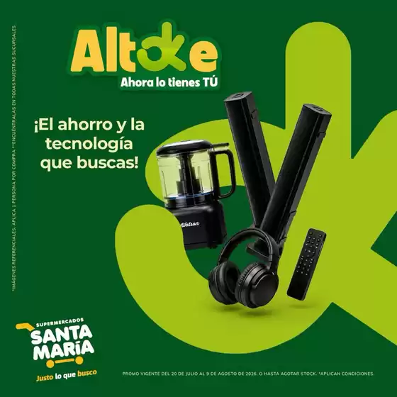 Catálogo Santa Maria en Cuenca | El ahorro y la tecnologia que buscas  | 2026-07-22T00:00:00.000Z - 2026-08-09T00:00:00.000Z