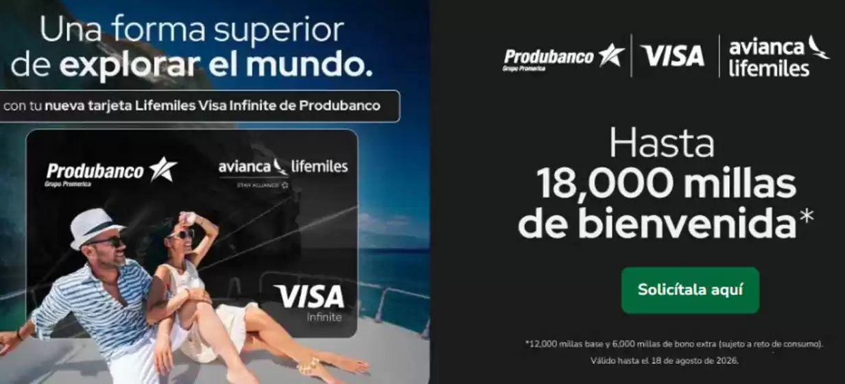 Catálogo Produbanco en Cuenca | Una forma superior de explorar el mundo | 2026-07-22T00:00:00.000Z - 2026-08-18T00:00:00.000Z