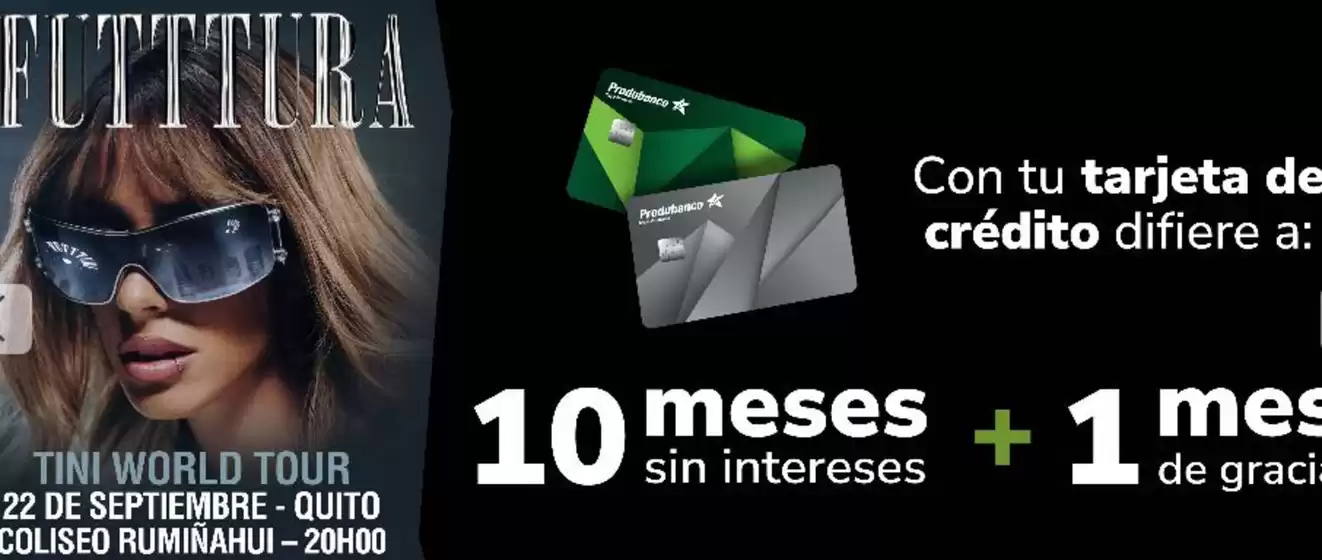 Catálogo Produbanco en Cuenca | Con tu tarjeta de credito Produbanco | 2026-07-22T00:00:00.000Z - 2026-11-14T00:00:00.000Z