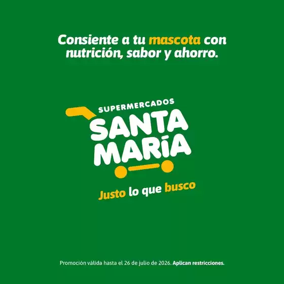 Catálogo Santa Maria | Gangas y ofertas actuales | 2026-07-22T00:00:00.000Z - 2026-07-26T00:00:00.000Z