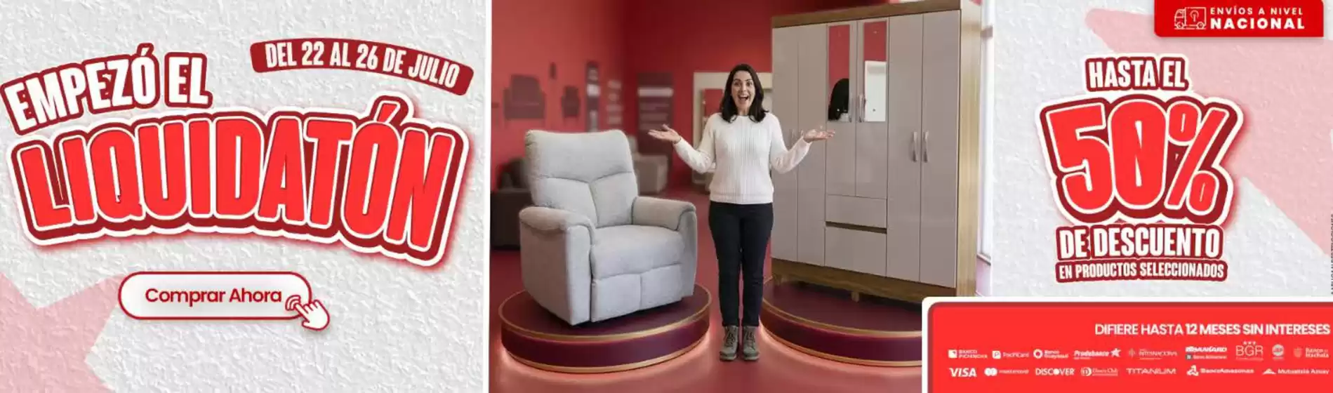 Catálogo Muebles el Bosque | Empezo el liquidaton | 2026-07-24T00:00:00.000Z - 2026-07-26T00:00:00.000Z
