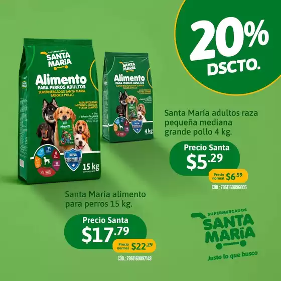 Catálogo Santa Maria en Cariamanga | Ofertas y promociones actuales | 2026-07-25T00:00:00.000Z - 2026-08-08T00:00:00.000Z
