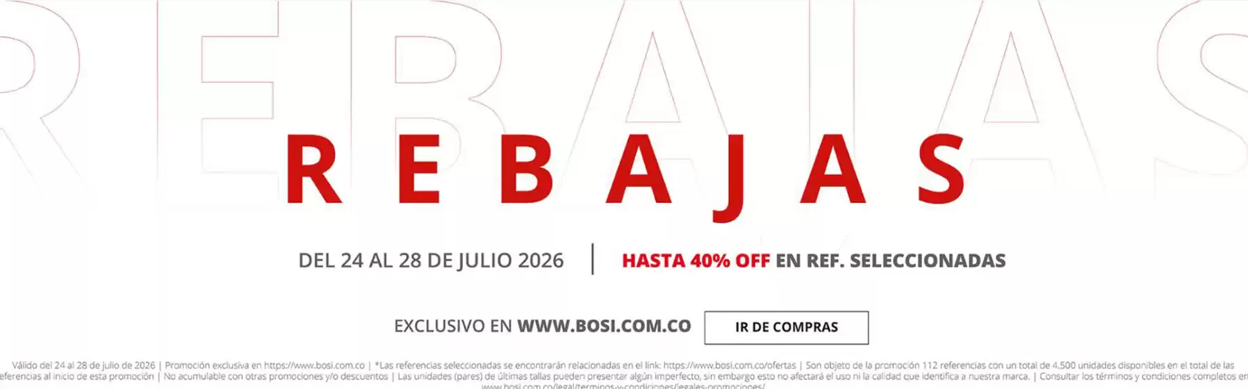 Catálogo Bosi en Sangolquí | Rebajas | 2026-07-27T00:00:00.000Z - 2026-07-28T00:00:00.000Z