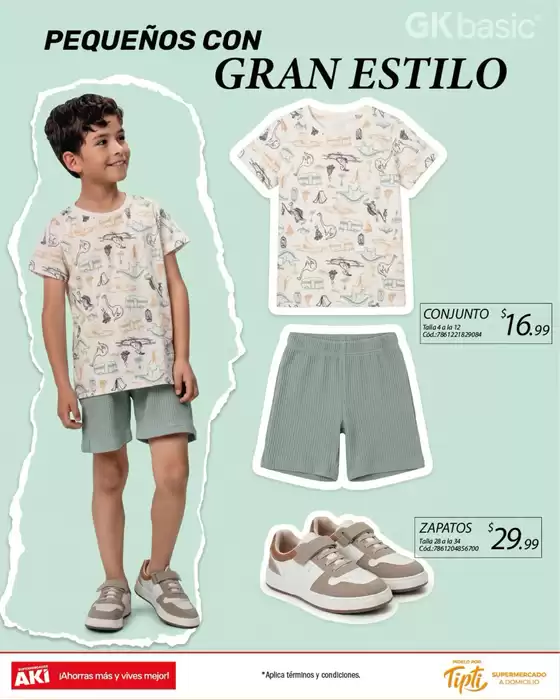 Catálogo Akí en Guayllabamba | Pequenos con gran estilo  | 2026-07-28T00:00:00.000Z - 2026-08-22T00:00:00.000Z