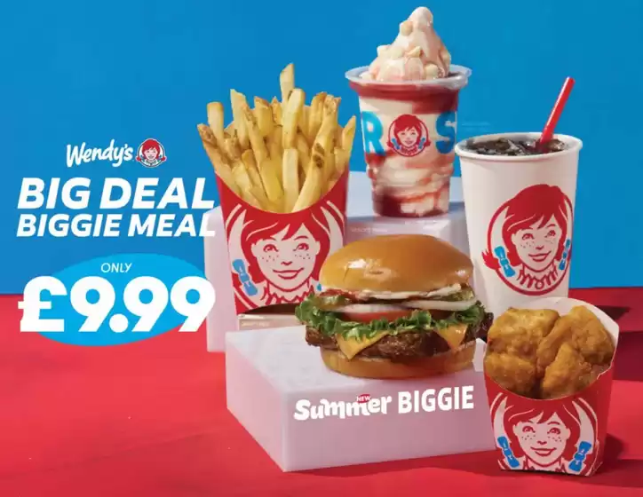 Catálogo Wendys en Guayllabamba | Big deal Biggie meal  | 2026-07-28T00:00:00.000Z - 2026-08-28T00:00:00.000Z