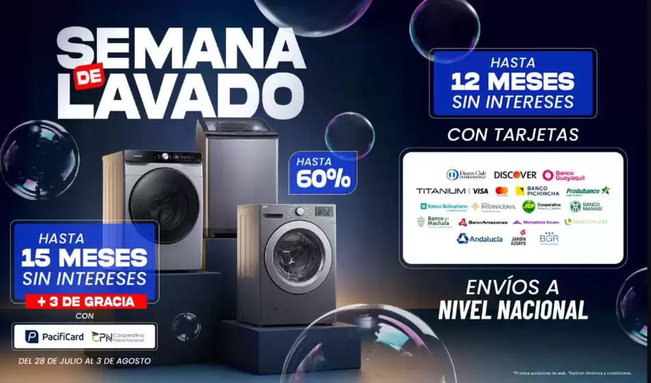Catálogo Comandato | Semana de lavado  | 2026-07-29T00:00:00.000Z - 2026-08-03T00:00:00.000Z