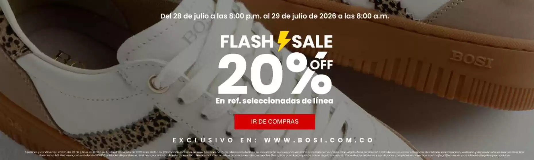 Catálogo Bosi | Flash Sale 20%off  | 2026-07-29T00:00:00.000Z - 2026-07-29T00:00:00.000Z