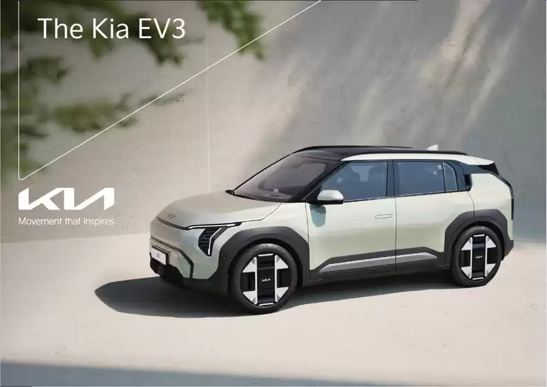 Catálogo Kia | EV3 | 2026-07-29T00:00:00.000Z - 2026-08-12T00:00:00.000Z