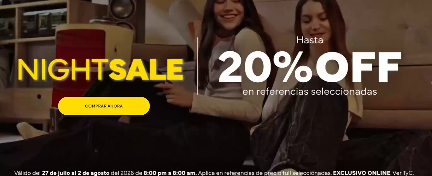 Catálogo Offcorss | Night Sale  | 2026-07-29T00:00:00.000Z - 2026-08-02T00:00:00.000Z