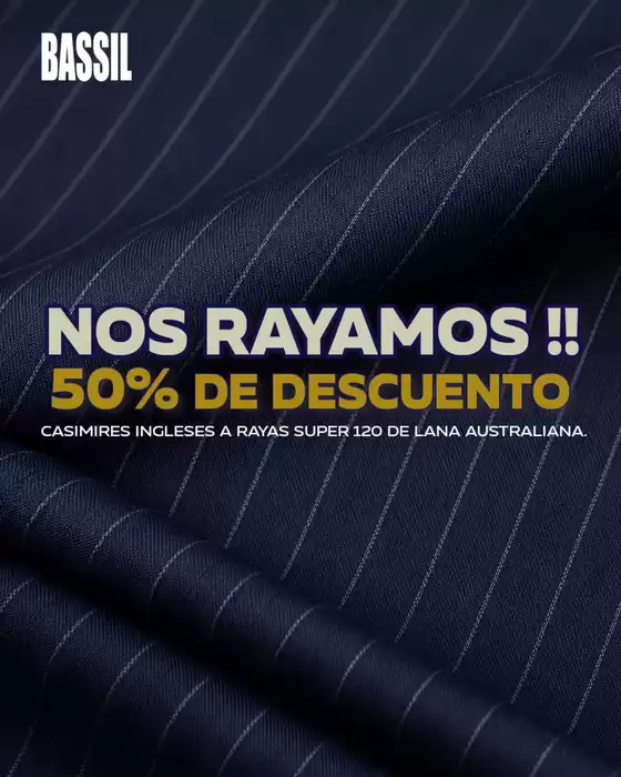 Catálogo Bassil | Nos rayamos 50% de descuento | 2026-07-30T00:00:00.000Z - 2026-08-29T00:00:00.000Z