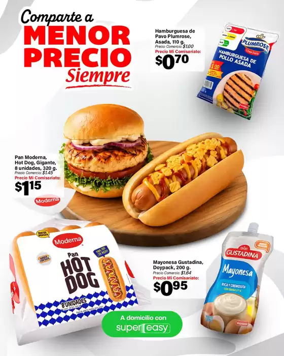Catálogo Mi Comisariato en Santa Rosa | Comparte a menor precio siempre | 2026-07-31T00:00:00.000Z - 2026-08-28T00:00:00.000Z
