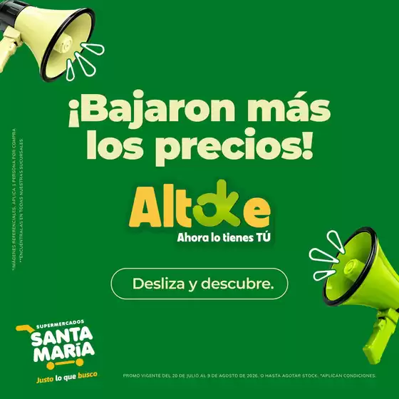 Catálogo Santa Maria | Bajaron mas los precios! | 2026-07-31T00:00:00.000Z - 2026-08-09T00:00:00.000Z