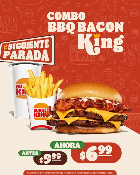 Catálogo Burger King | Combo BBQ bacon King  | 2026-08-03T00:00:00.000Z - 2026-08-31T00:00:00.000Z