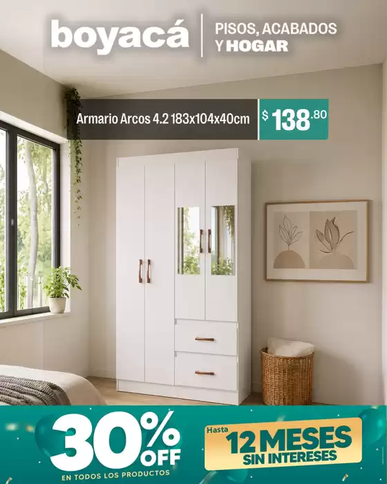 Catálogo Boyacá | Armario | 2026-08-05T00:00:00.000Z - 2026-08-31T00:00:00.000Z