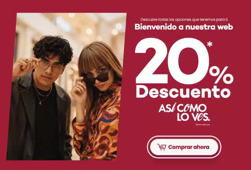 Catálogo Óptica Los Andes | 20% descuento | 2026-08-05T00:00:00.000Z - 2026-08-31T00:00:00.000Z