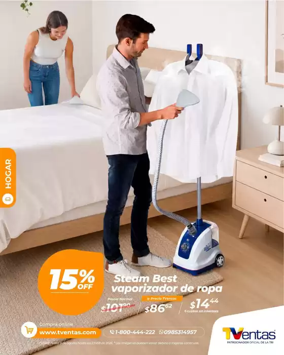 Catálogo TVentas en Cayambe | Ofertas especiales atractivas para todos | 2026-08-05T00:00:00.000Z - 2026-08-09T00:00:00.000Z