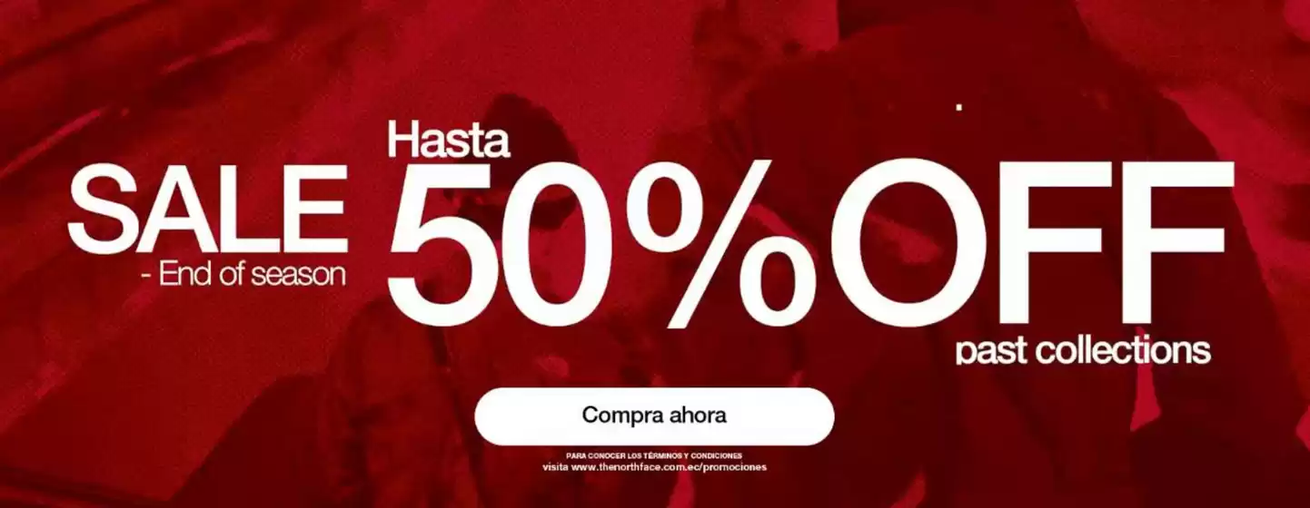 Catálogo The North Face | Sale hasta 50%off | 2026-08-07T00:00:00.000Z - 2026-09-07T00:00:00.000Z