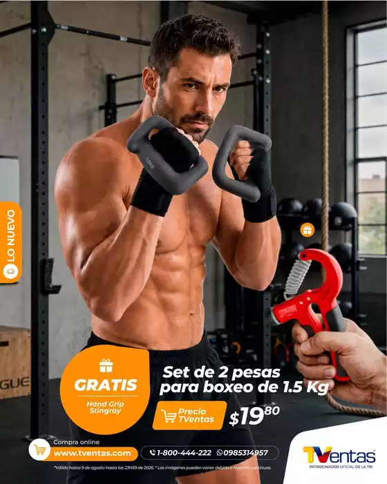 Catálogo TVentas | Ofertas especiales para ti | 2026-08-07T00:00:00.000Z - 2026-08-09T00:00:00.000Z
