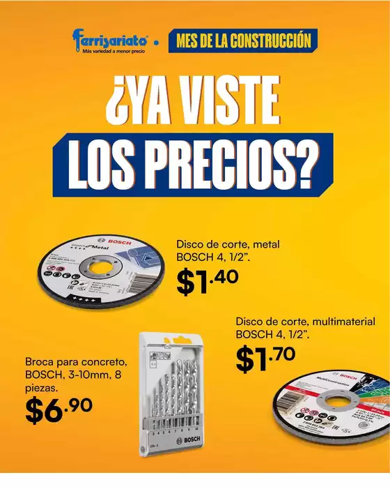 Catálogo Ferrisariato | Ofertas principales y descuentos | 2026-08-01T00:00:00.000Z - 2026-08-31T00:00:00.000Z