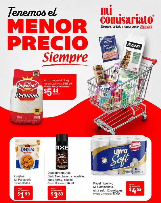 Catálogo Mi Comisariato | Ahorra ahora con nuestras ofertas | 2026-08-08T00:00:00.000Z - 2026-08-22T00:00:00.000Z