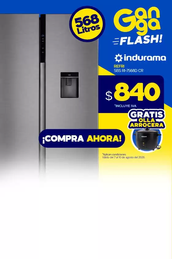 Catálogo Almacenes La Ganga | Ofertas principales y descuentos | 2026-08-07T00:00:00.000Z - 2026-08-10T00:00:00.000Z