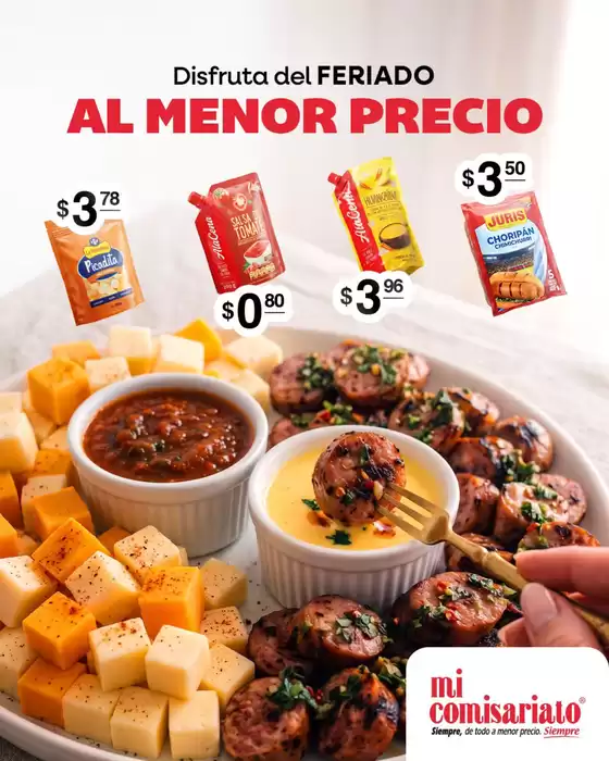 Catálogo Mi Comisariato | Al menor precio | 2026-08-10T00:00:00.000Z - 2026-08-29T00:00:00.000Z