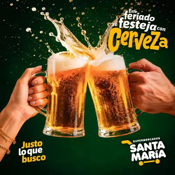 Catálogo Santa Maria | Este feriado se feseja con cerveza | 2026-08-10T00:00:00.000Z - 2026-08-10T00:00:00.000Z