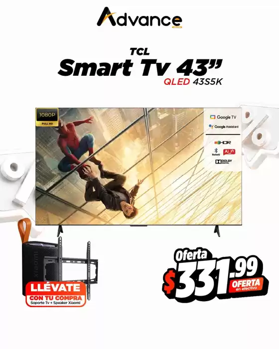 Catálogo Advance en Ambato | Smart TV | 2026-08-11T00:00:00.000Z - 2026-08-31T00:00:00.000Z
