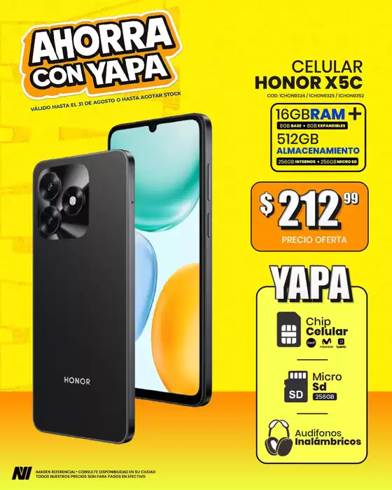 Catálogo Novicompu | Ahorra con yapa | 2026-08-12T00:00:00.000Z - 2026-08-31T00:00:00.000Z