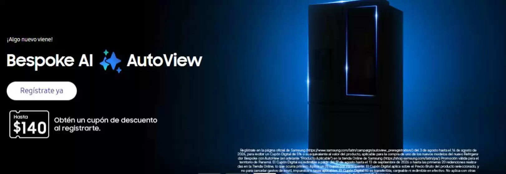 Catálogo Samsung | Algo nuevo viene | 2026-08-12T00:00:00.000Z - 2026-08-31T00:00:00.000Z