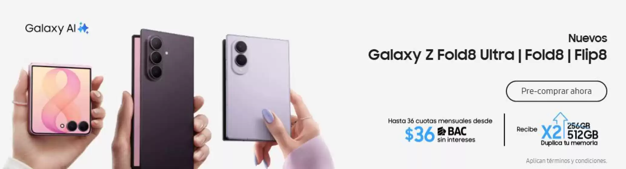 Catálogo Samsung | Nuevos | 2026-08-12T00:00:00.000Z - 2026-09-30T00:00:00.000Z