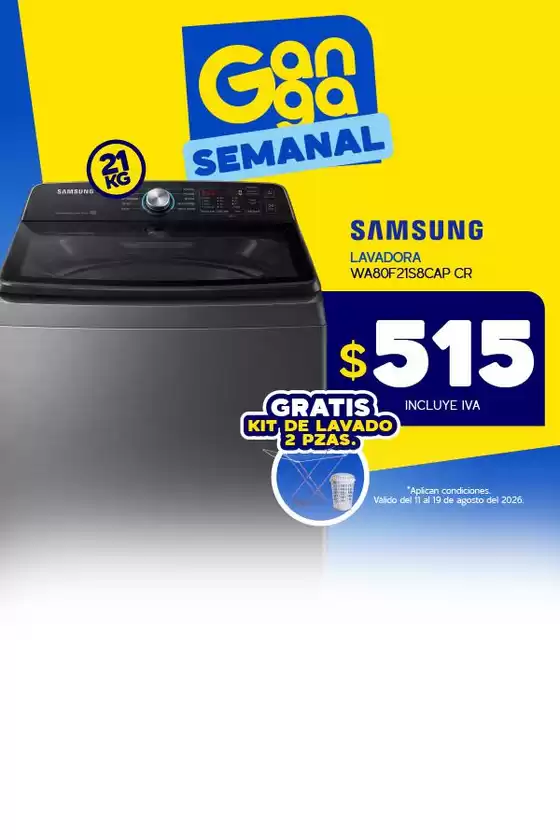 Catálogo Almacenes La Ganga | Descubre ofertas atractivas | 2026-08-11T00:00:00.000Z - 2026-08-19T00:00:00.000Z