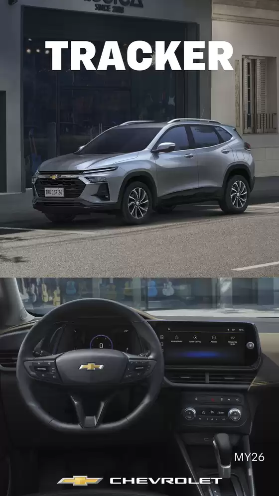 Catálogo Chevrolet | Ficha tecnica tracker febrero 2026 | 2026-01-01T00:00:00.000Z - 2026-12-31T00:00:00.000Z
