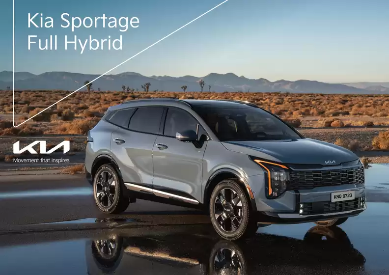 Catálogo Kia | Sportage Hybrid | 2026-08-12T00:00:00.000Z - 2026-08-26T00:00:00.000Z