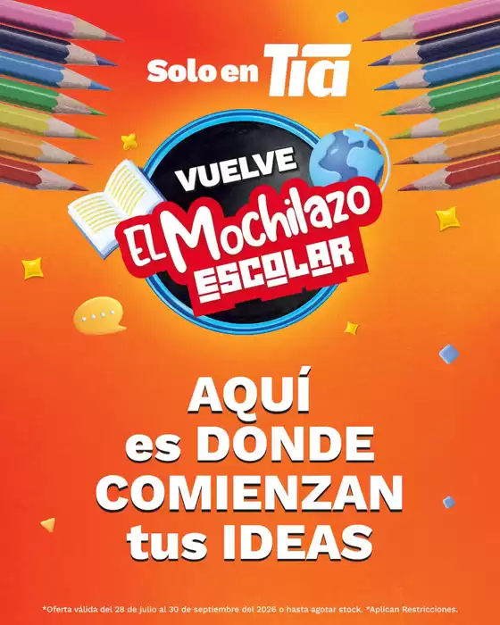 Catálogo Tia en San Pablo | Aqui es donde comienzan tus ideas | 2026-08-13T00:00:00.000Z - 2026-09-30T00:00:00.000Z