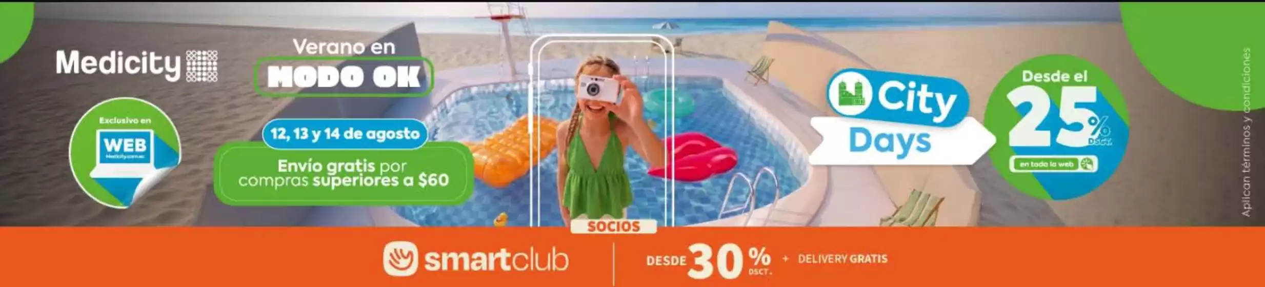 Catálogo Farmacias Medicity en Jujan | Verano en modo Ok | 2026-08-13T00:00:00.000Z - 2026-08-14T00:00:00.000Z