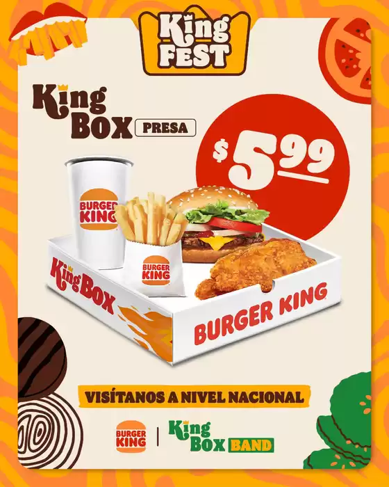 Catálogo Burger King | King box presa | 2026-08-13T00:00:00.000Z - 2026-08-31T00:00:00.000Z