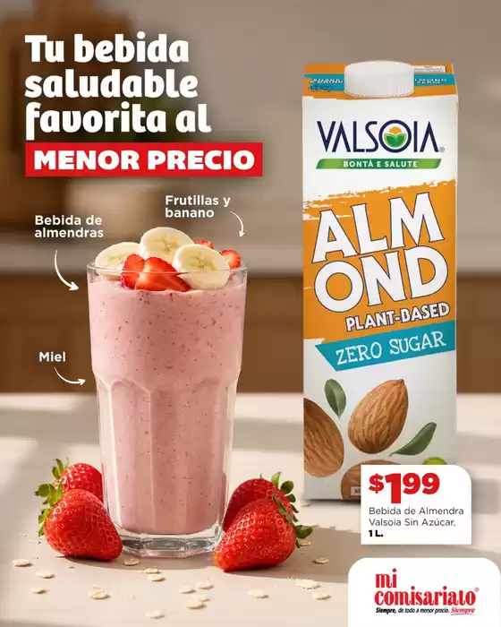Catálogo Mi Comisariato | Tu bebida saludable favorita al menor precio | 2026-08-14T00:00:00.000Z - 2026-08-31T00:00:00.000Z